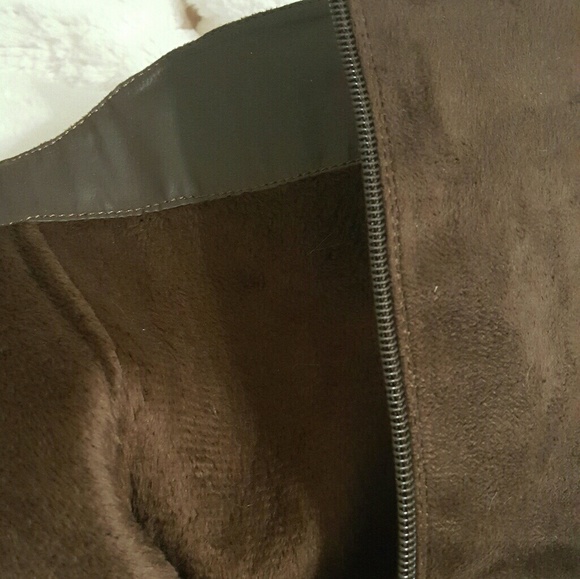 Suede & Rhinestone Boots - Picture 6 of 6